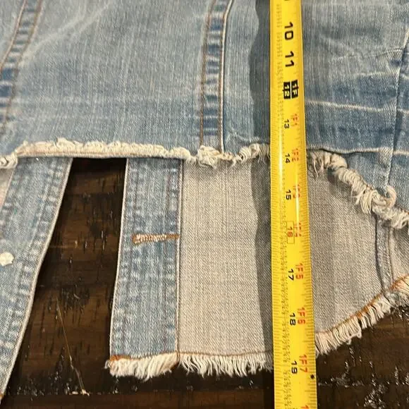 LOVE CULTURE Denim Vest Sz M - Picture 10 of 10